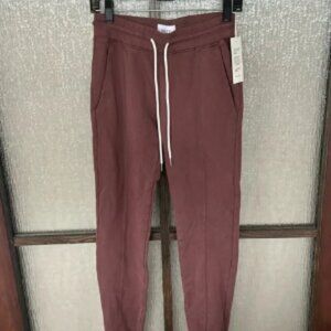 Mate the Label Organic terry lined joggers Straight/Sweatpants in size XS